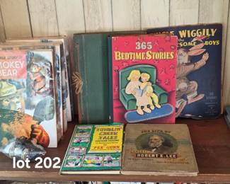 Vintage Smokey Bear magazines and other children's books