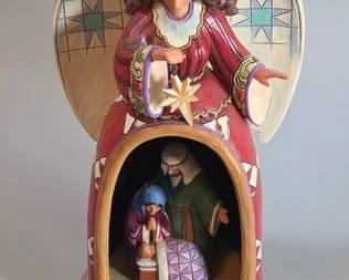 "For Unto Us A Child Is Born" Jim Shore collectible