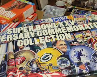 Super Bowl XXV collection 