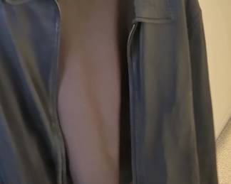 Nautica leather jacket 