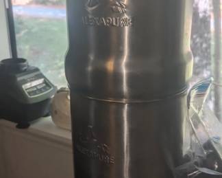 Alexipure water filtration system with filters