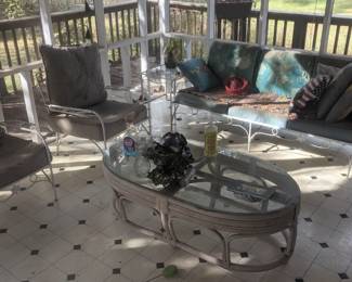 Vintage iron furniture