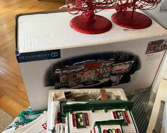 Dept. 56 Snow villages and accessories.