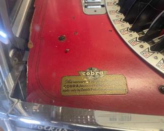 Wurlitzer 1900 Centennial Jukebox 1956