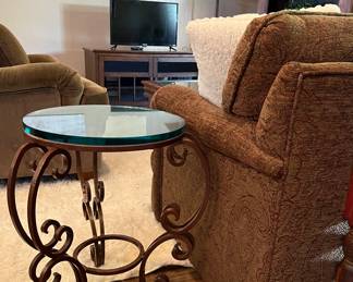 Iron End Table pair