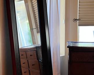 Pier One Imports Wardrobe Mirror on Metal Stand