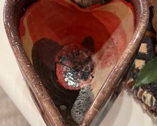 Lisa Howe Pottery Heart Dish
