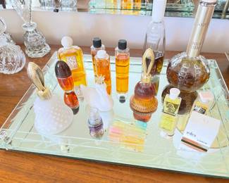 perfume bottle collection