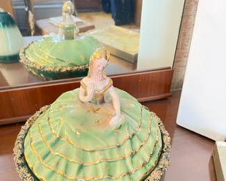 love this piece. Its a bowl with the skirt as the top, very special