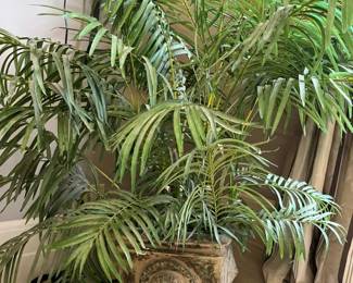 180 Oversized Faux Palm Planter Decormin