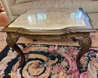 180 Kittinger Marble Top Accent Tablemin