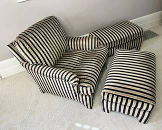 180 Allyson Interiors Armchair With Ottoman X2min