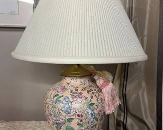 180 Oriental Chinoiserie Ginger Jar Floral Table Lampmin