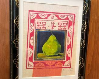 180 Laura Abbott Asian Pear Original Artwork 2007min