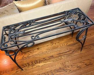 180 Garden Gate Wrought Iron Console Table Detailmin