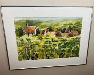 180 Rita Argen Auerbach Botzengin Original Watercolor 1995min