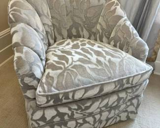 180 Velour Vintage Burnout Club Chair X2min