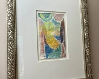 180 Mario Enrique Original Watercolor 1980min