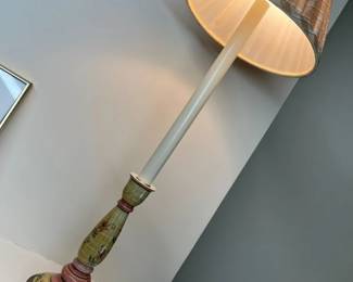 180 Handpainted Candlestick Table Lamps X2min