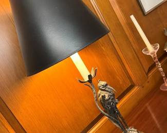 180 Metal Stork Table Lamp X2min
