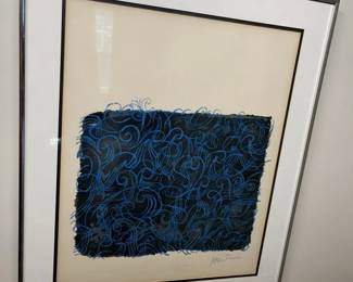 180 Ben Shahn The Sea Itself Original Signed Lithomin