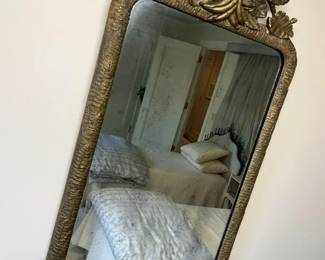 180 Vintage Gilt Palm Mirrormin