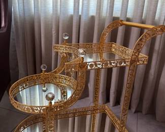 gold cart