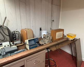 Vintage movie equipment
