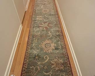 Handmade made runner just cleaned