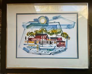 Water color silver E Havas