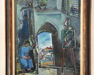 Chaya Schwartz oil on canvas