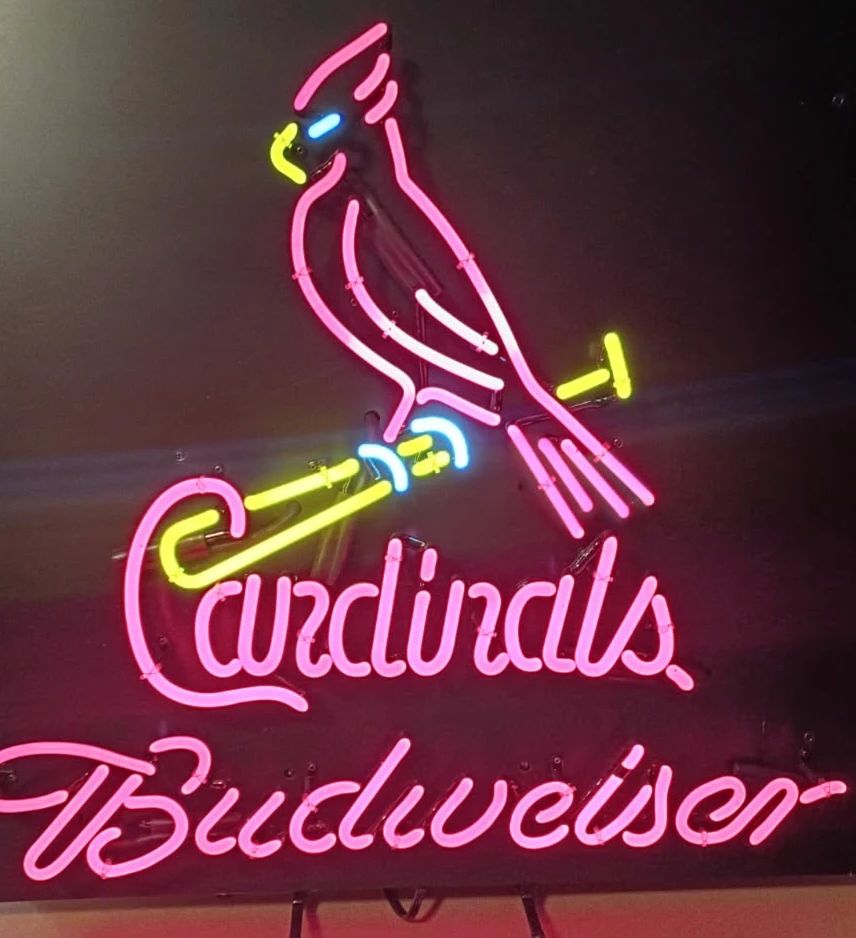 Cardinal neon sign