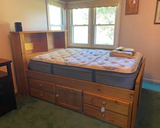 Full Size Bed- Solid wood