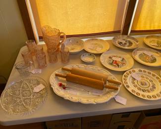 vintage glassware