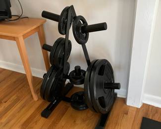 Weigh plate tree 