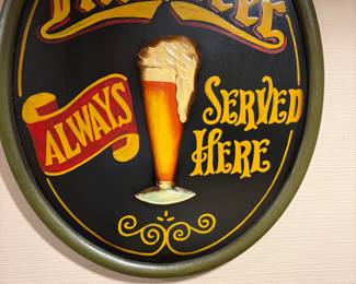 Beer sign