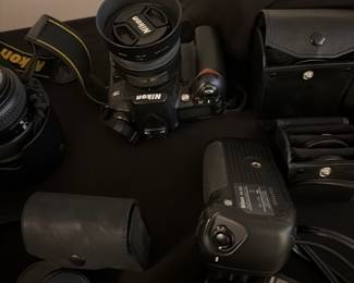  Nikon cameras and lenses 