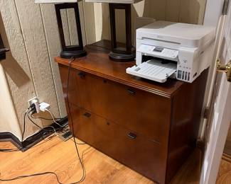 Two draw legal filing cabinet 