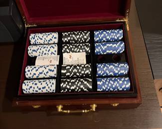 Poker chip set
