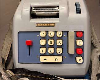 Vintage adding machine 
