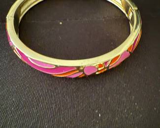 Vintage enamel bracket 