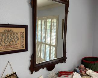 Lots of neat vintage linens