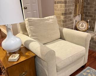 Pottery Barn Armchair & Matching Couch