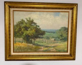 Carroll Collier Original Painting "Springtime in Texas"