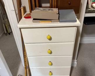 This little cabinet is full of sewing notions