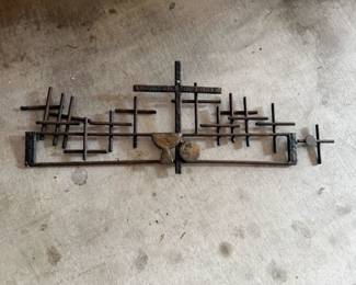 Brutalist Religious Wall Art