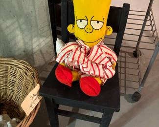 1990s Bart Simpson doll! Great Christmas present for that collector!