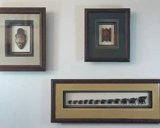 Framed African Art