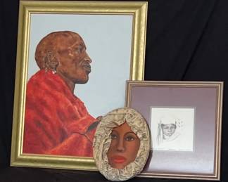 Paintings Of African People