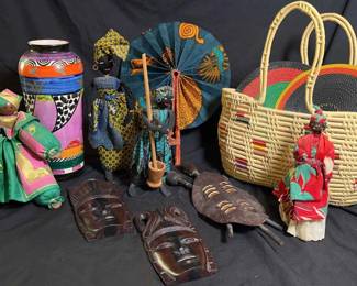 Collection Of African Art And Artifacts